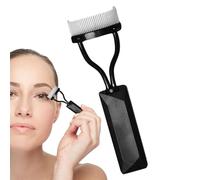 Eye Lash Separator - Folding Lash Styling Comb, Handy Makeup Applicator Tool | Compact Eyelash Groomer with Comb Cover for Home Use, Cosmetic Tool for Shaping Lashes and Eye Makeup Travel Kit