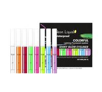 Eye Liner Pen Liquid,Long-Lasting Glow In The Dark | Waterproof Eye Liner Pen - for Daily Wear School Home Outdoor Traveling Business Trip Halloween Christmas