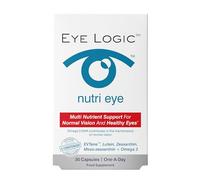Eye logic Nutri Eye | Supports Macular & General Eye Health | High Levels of Macular Carotenoids | Omega 3, Vitamin C, Zinc, Copper, B Vitamins and Grape Seed | One A Day | 30 Capsules