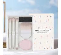 Eye Makeup Brush Set,8-Piece Make Up Blending Detailing Tools | Eyeshadow Brushes Make Up Kit | for Women Girls Home Office Party Wedding Dating Christmas Birthday Travel Home