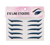 Eye Makeup Stickers - Reusable Eyeliner Patches | Waterproof Cat Eyee Liner Strips For Women | Easy Peel & Apply Design For Beginners | Bold Wing Look For Parties & Daily Wear