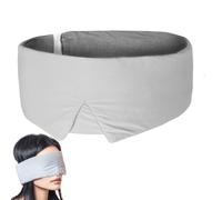 Eye Mask Breathable - Full Cover, Ice Silk Light Proof Eye Cover | Adjustable Double Sided Sleep Covers, Lightweight and Comfortable Suitable for Travel, Yoga, Nap, Lunch Break, Relaxing at Home or A