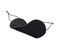 Eye mask Double Sided Adjustable Size Ice Silk Warm and Cool Sleeping Eye Mask Travel Light Blocking Breathable Eye Mask Sleep mask Blackout(Dark Gray)