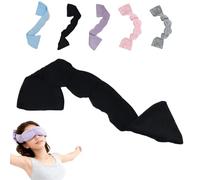 Eye Mask, Eye Mask for Sleeping,Relaxing Eye Cover, Travel Sleeping Mask with Pearls and Cotton, Sleep Mask, Weight, Sleeping Mask, Men, Women, Long, Compact