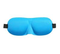 Eye Mask for Sleeping 3D Eye Mask Block Out Light Contoured Cup Portable Women Men Eyepatch for Sleep Blindfold Concave Molded Night Face(Blue)