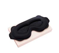 Eye Mask for Sleeping 3D Sleep Mask Sleeping Aid Blindfold Block Out Light Portable Soft Memory Foam Face Eyeshade Comfort Night Breathable(Black)