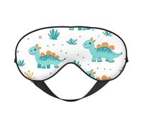 Eye Mask for Sleeping, Blue Cartoon Sword Dragon Sleep Mask with Adjustable Strap