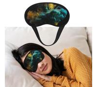 Eye Mask for Sleeping Breathable Light Blocking Sleep Mask Colored Liquid Night Blindfold Soft Comfortable Night Eye Sleep Shade Cover for Men Women Eye Cover for Home Nap