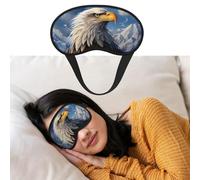 Eye Mask for Sleeping Breathable Light Blocking Sleep Mask Eagle Night Blindfold Soft Comfortable Night Eye Sleep Shade Cover for Men Women Eye Cover for Home Nap