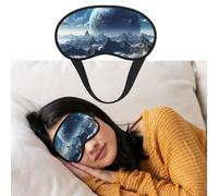 Eye Mask for Sleeping Breathable Light Blocking Sleep Mask Fantasy Earth Night Blindfold Soft Comfortable Night Eye Sleep Shade Cover for Men Women Eye Cover for Home Nap