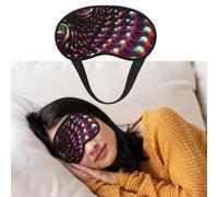 Eye Mask for Sleeping Breathable Light Blocking Sleep Mask Fantasy Sci-Fi Dizziness Night Blindfold Soft Comfortable Night Eye Sleep Shade Cover for Men Women Eye Cover for Home Nap