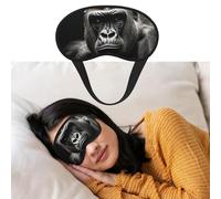 Eye Mask for Sleeping Breathable Light Blocking Sleep Mask Male Gorilla Night Blindfold Soft Comfortable Night Eye Sleep Shade Cover for Men Women Eye Cover for Home Nap