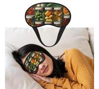 Eye Mask for Sleeping Breathable Light Blocking Sleep Mask Pill Clustering Night Blindfold Soft Comfortable Night Eye Sleep Shade Cover for Men Women Eye Cover for Home Nap
