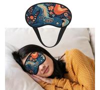 Eye Mask for Sleeping Breathable Light Blocking Sleep Mask Playful Pony Night Blindfold Soft Comfortable Night Eye Sleep Shade Cover for Men Women Eye Cover for Home Nap