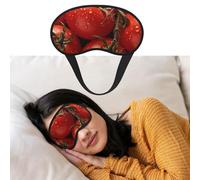 Eye Mask for Sleeping Breathable Light Blocking Sleep Mask Ripe Red Tomatoes Night Blindfold Soft Comfortable Night Eye Sleep Shade Cover for Men Women Eye Cover for Home Nap