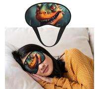 Eye Mask for Sleeping Breathable Light Blocking Sleep Mask Roaring Dragon Night Blindfold Soft Comfortable Night Eye Sleep Shade Cover for Men Women Eye Cover for Home Nap