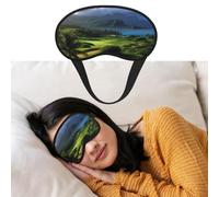 Eye Mask for Sleeping Breathable Light Blocking Sleep Mask Scenic Hawaii Golf Tropical Night Blindfold Soft Comfortable Night Eye Sleep Shade Cover for Men Women Eye Cover for Home Nap