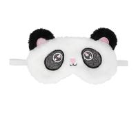 Eye Mask for Sleeping, Cartoon Fluff Blindfold, Cute Animal Eye Masks, Soft Fluffy Plush Mask, Travel Sleeping Eye Masks Eye Cover for Kids Adult Night Nap Travel Meditation A5KTDWYZ (Panda)