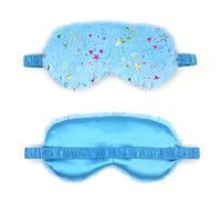 Eye Mask for Sleeping, Cute Star Fluffy Plush Sleep Mask Christmas Breathable Soft Silk Eye Cover Novelty Blindfold for Women Men Girls Kids Night Nap Travel Meditation A7MRXXYZ