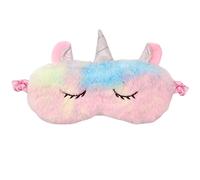 Eye Mask for Sleeping, Cute Unicorn Animal Soft Fluffy Plush Sleep Mask Novelty Funny Blindfold Breathable Eyeshade Cartoon Eye Cover for Kids Girls and Adult Night Nap Travel Meditation A7DWMRYZ