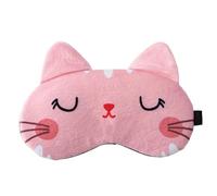 Eye Mask for Sleeping Eye Patch Shading Sleep Eyepatch Women Travel Relax Cover Eyeshade Health Sleeping Shield Eye Care Tools(Pink Cat)