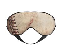 Eye Mask for Sleeping, Old Baseball Print Sleep Mask with Adjustable Strap