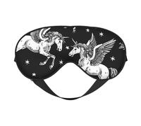 Eye Mask for Sleeping, Retro Heavenly Horse Sleep Mask with Adjustable Strap