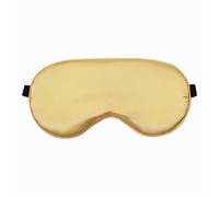 Eye Mask for Sleeping Sleep Mask Silk Eye Mask for Sleeping Mask Cover Soft Relax Eyes Sleeping Blind fold for Women Men for Traveling Office Lunch Break(Gold)