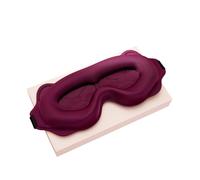 Eye Mask for Sleeping Sleep Mask Sleeping Aid Blindfold Block Out Light Portable Soft Memory Foam Face Mask Eyeshade Comfort Three Dimension Design for Sleeping and Relaxing(Rose)