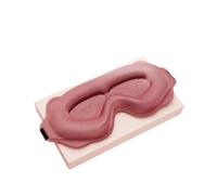 Eye Mask for Sleeping Sleep Mask Sleeping Aid Blindfold Block Out Light Portable Soft Memory Foam Face Mask Eyeshade Comfort Three Dimension Design for Sleeping and Relaxing(Pink)