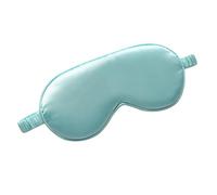 Eye Mask - Imitation Silk Material, 20.5x9.5 Cm, Good Light Blocking, Suitable for Daily Lunch Breaks or Long-Distance Travel, Providing A More Comfortable Sleeping Effect (Green)