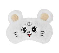 Eye Mask Kids Cute Animal Sleep Mask for Sleeping - Soft Fluffy Cat Cartoon Blindfold Eyeshade - Comfortable Travel Eye Cover for Children Boys Girls - Night Sleeping Aid for Home Nap Rest