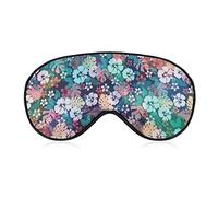 Eye Mask Lightweight and Comfortable Sleep Mask with Adjustable Strap for Sleeping Travel Blindfold Game, Sleeping Eye Mask Eye Cover Charming Hawaii Flower Pattern Eye Cover
