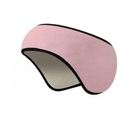 Eye mask Office Lunch Break Sound Insulation Sleep Special Ear Muffs Dual Use Adjustable Portable Blackout Sleep Mask Sleep mask Blackout(Roze)