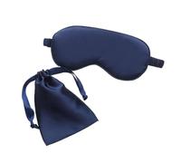 Eye Mask Pure Silk Double-Side Shading EyeShade Sleeping Eye Mask Cover Eyepatch Blindfolds Eyeshade Health Sleep Shield Light(with A Bag-06)