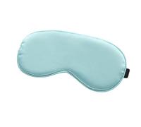 Eye Mask Silk Sleep Eye Mask Padded Shade Eye Cover Patch Sleeping Mask Eyemask Blindfolds Travel Relax Rest Women Men(Light Green)