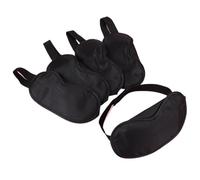 Eye Mask Sleeping 10Pcs Eye Cover Imitated Silk Sleep Eye Mask Sleeping Padded Eye Masks Shade Patch Women Men Blindfold Travel Sleepmasker(Eyeshade-02)