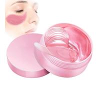 Eye Masks for Puffy Eyes, Collagen Under Eye Masks, 60pcs Red Algae Infused - Hydrating Gel Pads for Dark Circles, Puffy Eyes & Wrinkles, Anti-Aging Brightening Treatment, Perfect Self-Care
