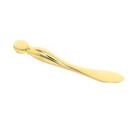 Eye Massage Stick Beauty Scoop for Cream and Mask, Zinc Alloy | Golden Finish, Ladies and Use, Helps Eye Circulation, Simple Tool for Cream Application
