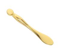 Eye Massage Stick Zinc Alloy Mini Beauty Scoop for Eye Cream | Golden Compact Tool, Promotes Absorption, for Ladies, Works with Cosmetics and Eye Care
