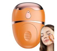 Eye Massager - Compact ABS Beauty Device, Skin Care Tool, Vibration Spray Technology, Three Speed Thermal Comfort Enhancing Micr