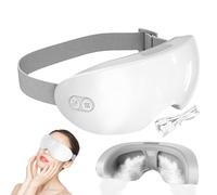 Eye Massager Cover - Electric Masque, Heated Compress | Adjustable Steam for Relaxing, Soothing, Sleep Aid Plus Silent Comfort Gadget Night, Insomnia, Bedtime Use