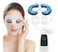 Eye Massager Electric Anti Aging,Face Massager,EMS Micro-Current Relieve Swollen Eyes,Smooth Fine Lines,Relax Eye muscle,Stimulate Skin Firming Energy,Anti-Wrinkle Eyes Device with 10 Modes