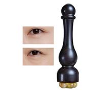 Eye Massager Tool - Wooden Portable Small, Massager Face Massage, Tool Perfect for Relaxation Headspa Aromatherapy Neck, Home Travel Shower Yoga Salon, Meditation Comfortable Durable