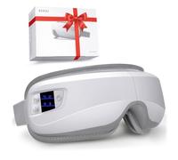 Eye Massager with Heat & Bluetooth Music, Birthday Gifts for Women Men, Heated Eye Mask for Migraines Relief, Reduce Eye Strain, Headache Relief and Improve Sleep, Eye Care Gift