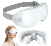 Eye Massager with Heat, Heated Eye Mask, Cordless Eye Mask for Dry Eyes, Heated Eye Mask for Dry Eyes, Electric Heated Eye Mask for Relax Eyes, Relieve Eyestrain, Relaxation Gifts for Women Men