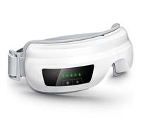 Eye Massager with Heat, Heated Eye Mask Massage for Migraines with Bluetooth Music, Compression, Reduce & Relax Eye Strain, Dark Circles, Dry Eyes - Improve Sleep Ideal Gifts for Mom Dad