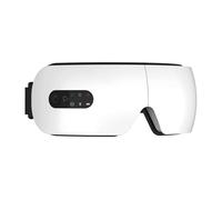 Eye Massager with Heat, Heated Eye Mask with Bluetooth Music, Vibration & Heat Therapy, Eye Care Device with 3 Heat Levels, Multi-Frequency Massage for Eye Fatigue & Puffiness