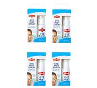 Eye Mist Eyelid Spray for Refreshing Dry Tired Irritated Itch Sore Eyes 15ml | Pack fo 4 | Instant Relief from Dry, Tired and Itchy Eyes | Refreshing & Soothing Eye Mist Spray