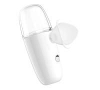 Eye Mist Sprayer - Instant Dryness Alleviation, Ultrafine Vapor Diffusion | Gentle Eyelid Steamer Tool Soothing Drops Application Aid, Automatic Shut Off System Home Spa Therapyy for Ocular Wellness